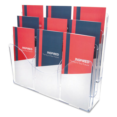 3-Tier Document Organizer w/6 Removable Dividers by deflecto® DEF47631