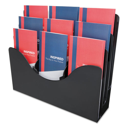 3-Tier Document Organizer w/6 Removable Dividers by deflecto® DEF47634