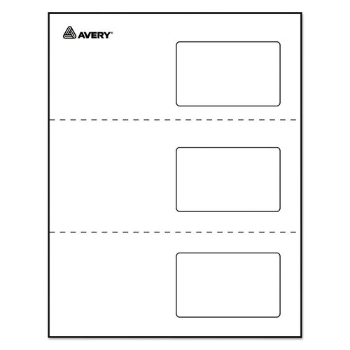 Avery Self-Laminating ID Cards 30 Cards, 5361