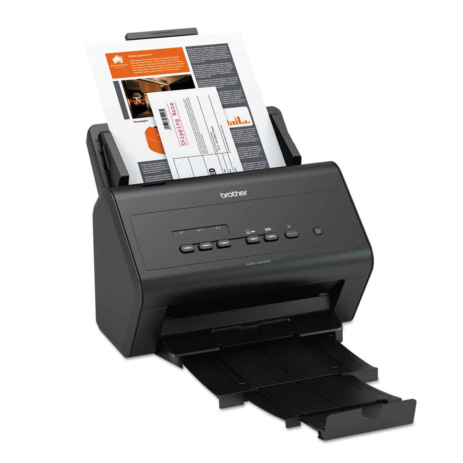 ImageCenter ADS3000N HighSpeed Network Document Scanner by Brother