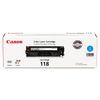 CNM2661B001 - 2661B001 (118) Toner, 2,900 Page-Yield, Cyan