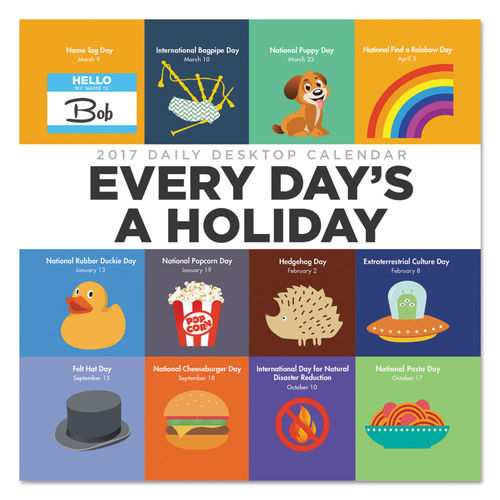 Every Day's A Holiday Box Calendar by TF Publishing TFB3114 |  OnTimeSupplies.com