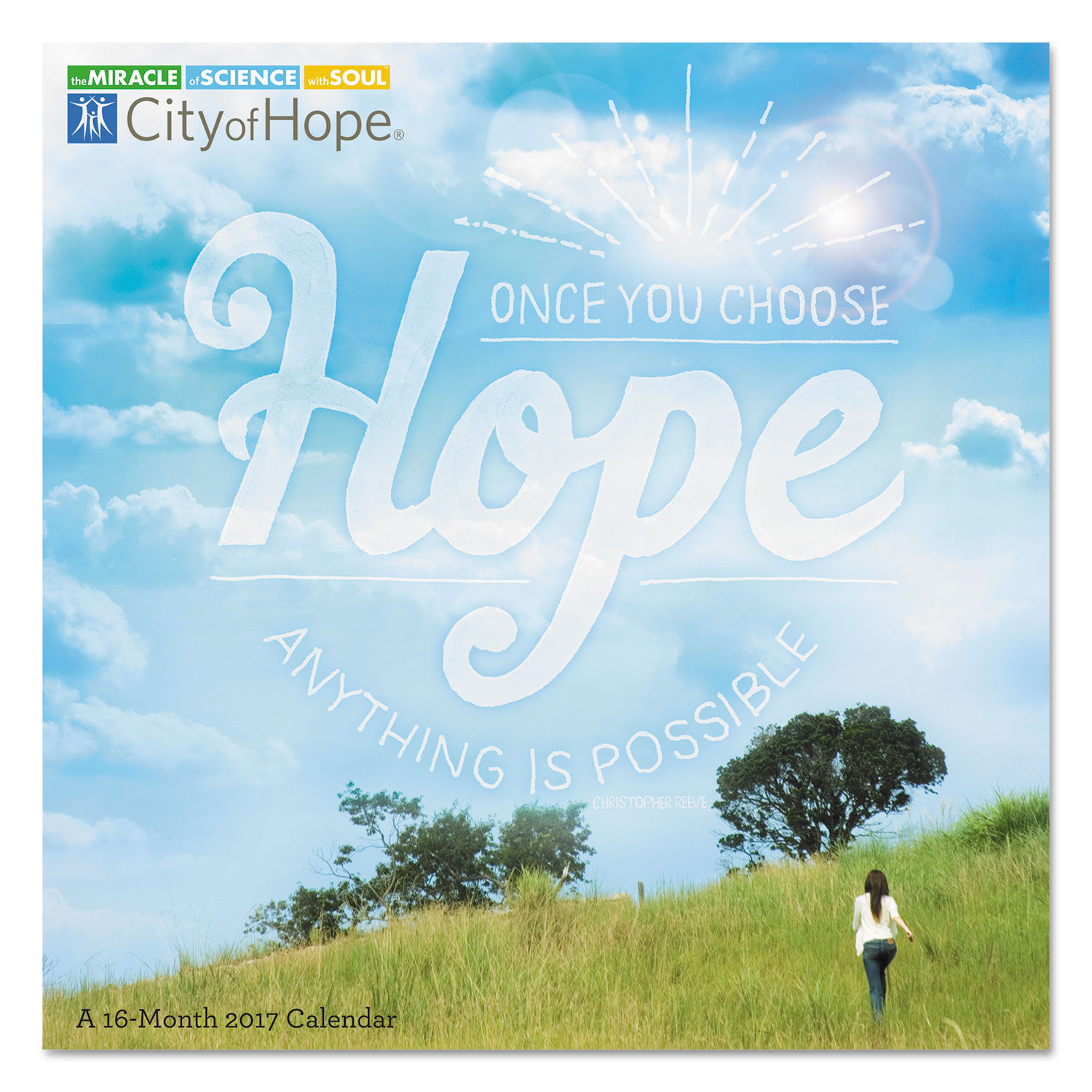 Day Dream City Of Hope Wall Calendar by ATAGLANCE® AAGDDW12528