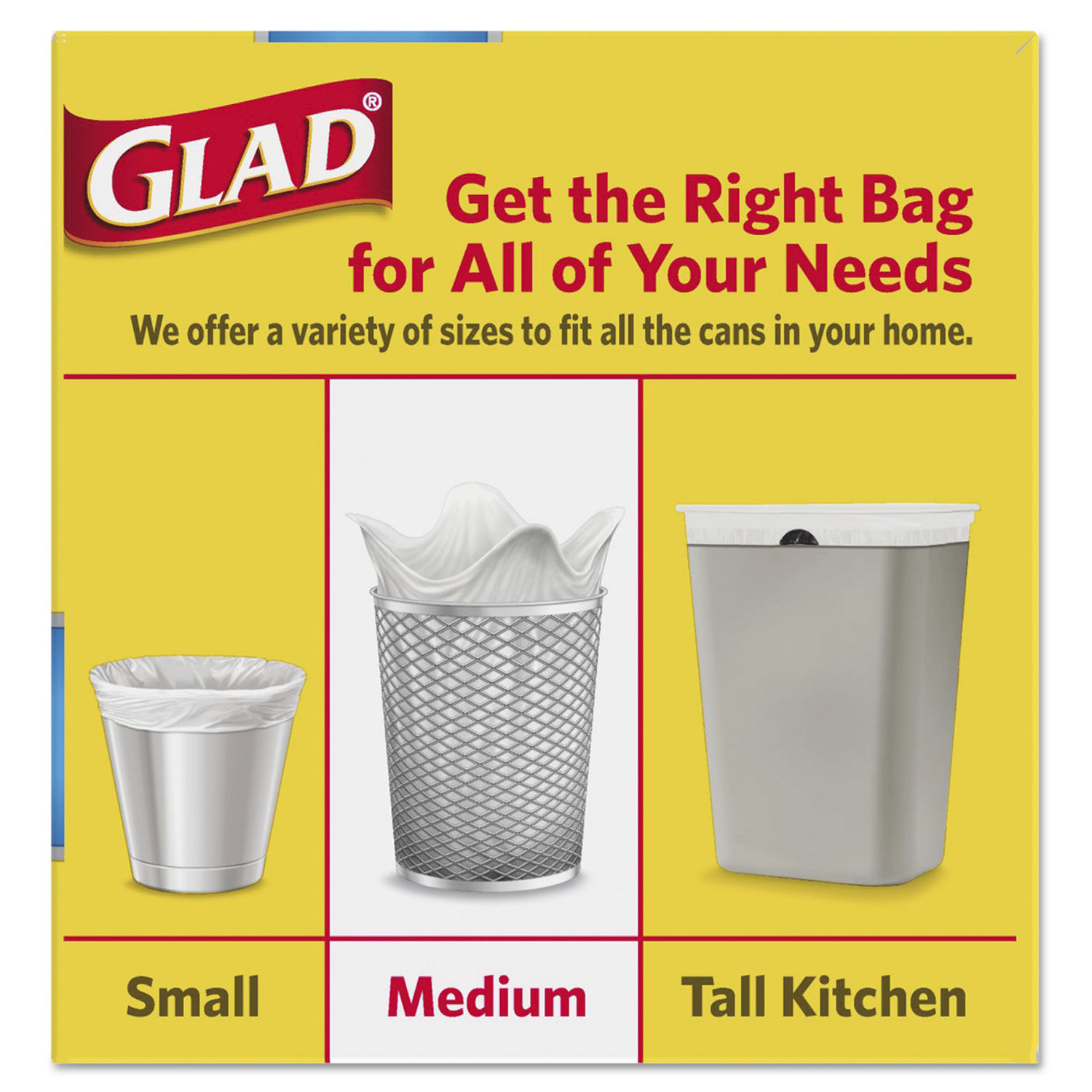 Glad Odorshield Quick-Tie Small Trash Bags, 4 Gal, 0.5 Mil, 8 X 18,  White, 156/Carton - CLO78812