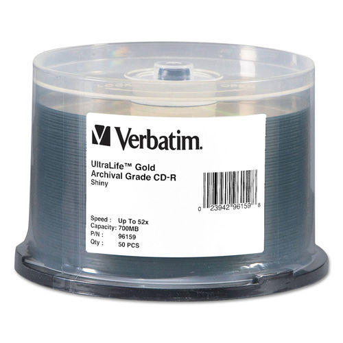 Verbatim CD-R Discs - 700 MB - 80 min - 52X - White - 100 pack