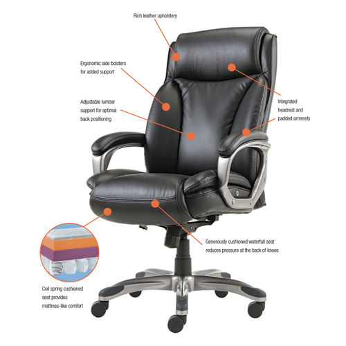 Mesh Backrest Lumbar Supp 2X Car Office Chair Truck Seat Black