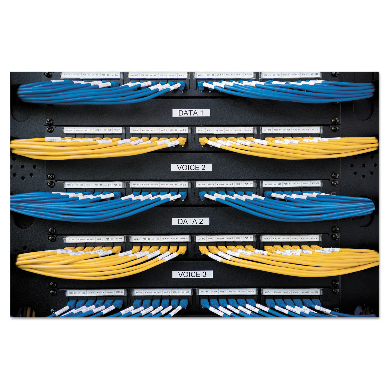 XTL Flexible Cable Wrap Labels by DYMO® DYM1868808