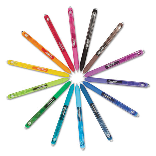 NEW Paper Mate InkJoy Gel Retractable Pen 0.5mm Assorted Color Ink 14-Pack