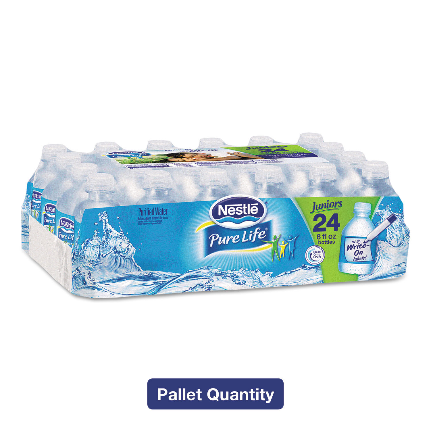 Nestlé Pure Life Purified Bottled Water, 16.9 Oz, Case Of 24 Bottles