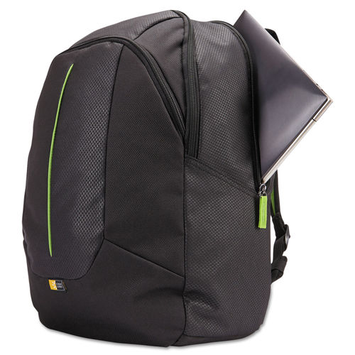 CASE LOGIC - Black 17'' Laptop Backpack