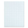 TOP35101 - Cross Section Pads, Cross-Section Quadrille Rule (10 sq/in, 1 sq/in), 50 White 8.5 x 11 Sheets