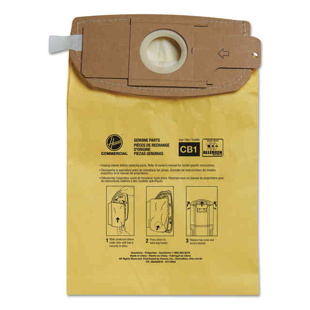 Disposable Vacuum Bags, Allergen C1, 10/Pack Disposable Vacuum Bags, Allergen C1, 10/Pack