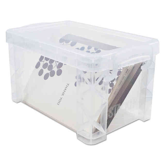 Super Stacker Storage Boxes by Advantus AVT40305 | OnTimeSupplies.com