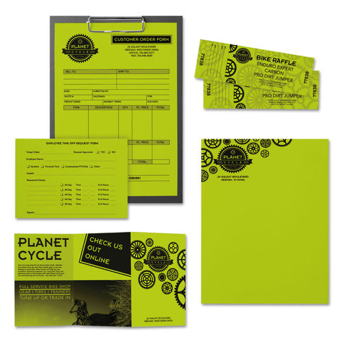 Astrobrights Copy Paper, 8.5 x 11, Solar Yellow - 500 pack