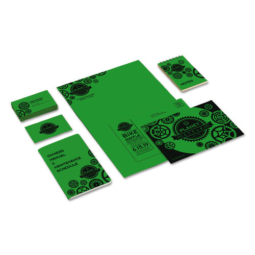 Astrobrights Color Cardstock, 65lb, 8.5 x 11, Gamma Green, 250/Pack