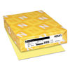 WAU49541 - Exact Index Card Stock, 110 lb Index Weight, 8.5 x 11, Canary, 250/Pack