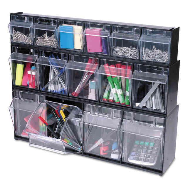 Multi-Compartment Storage Box - Deflecto