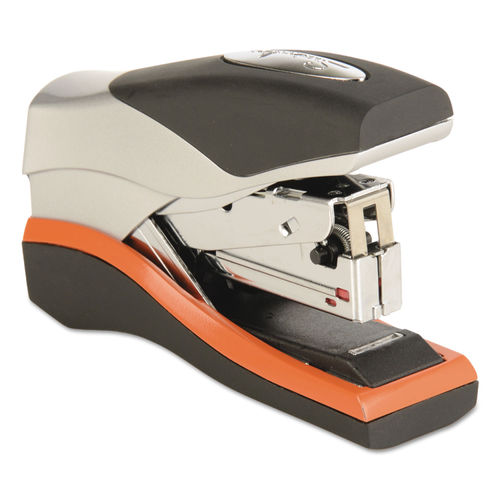 Swingline Optima Desk Stapler 40-Sheet Capacity Silver/Orange/Black