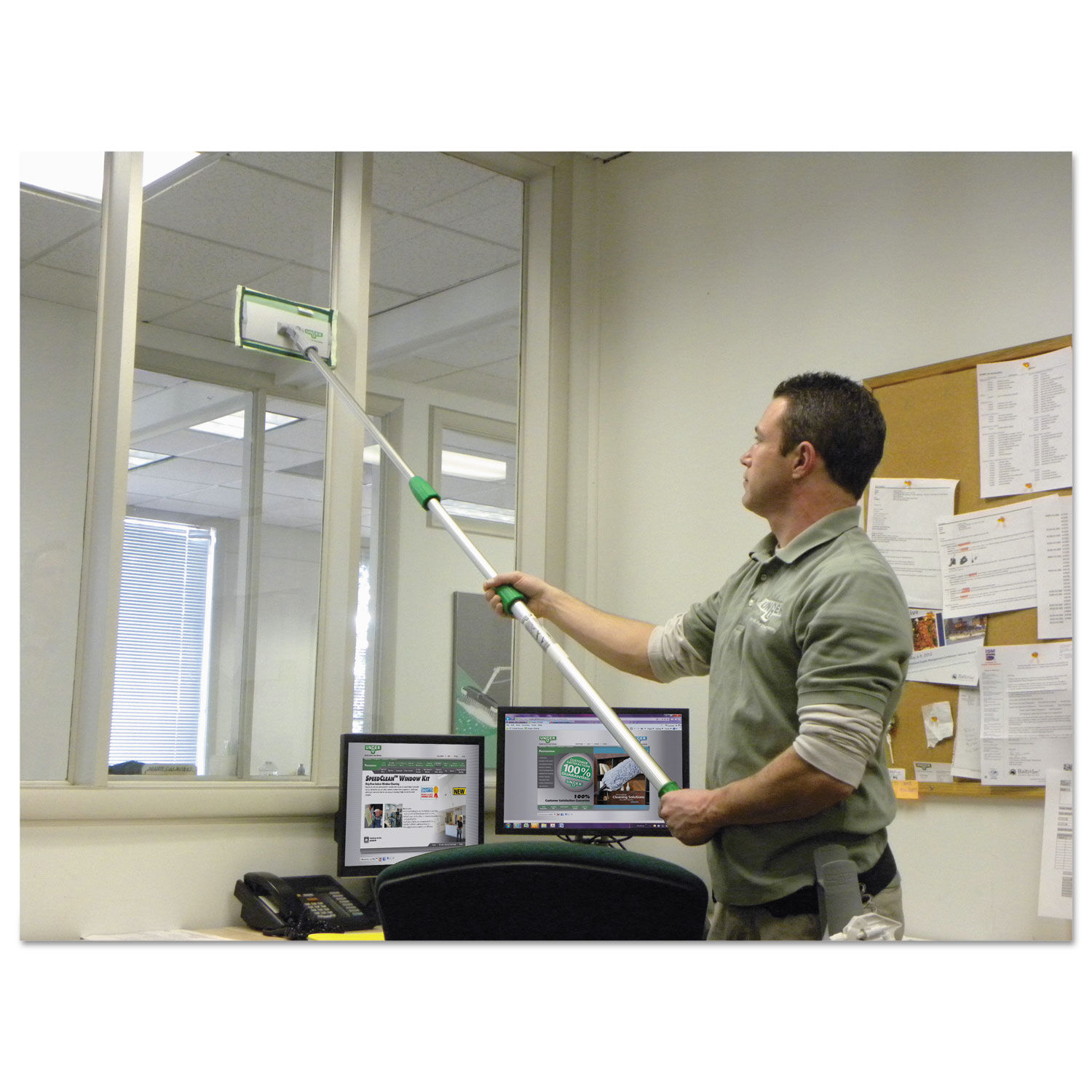 Unger SpeedClean Window Kit, Window Cleaning