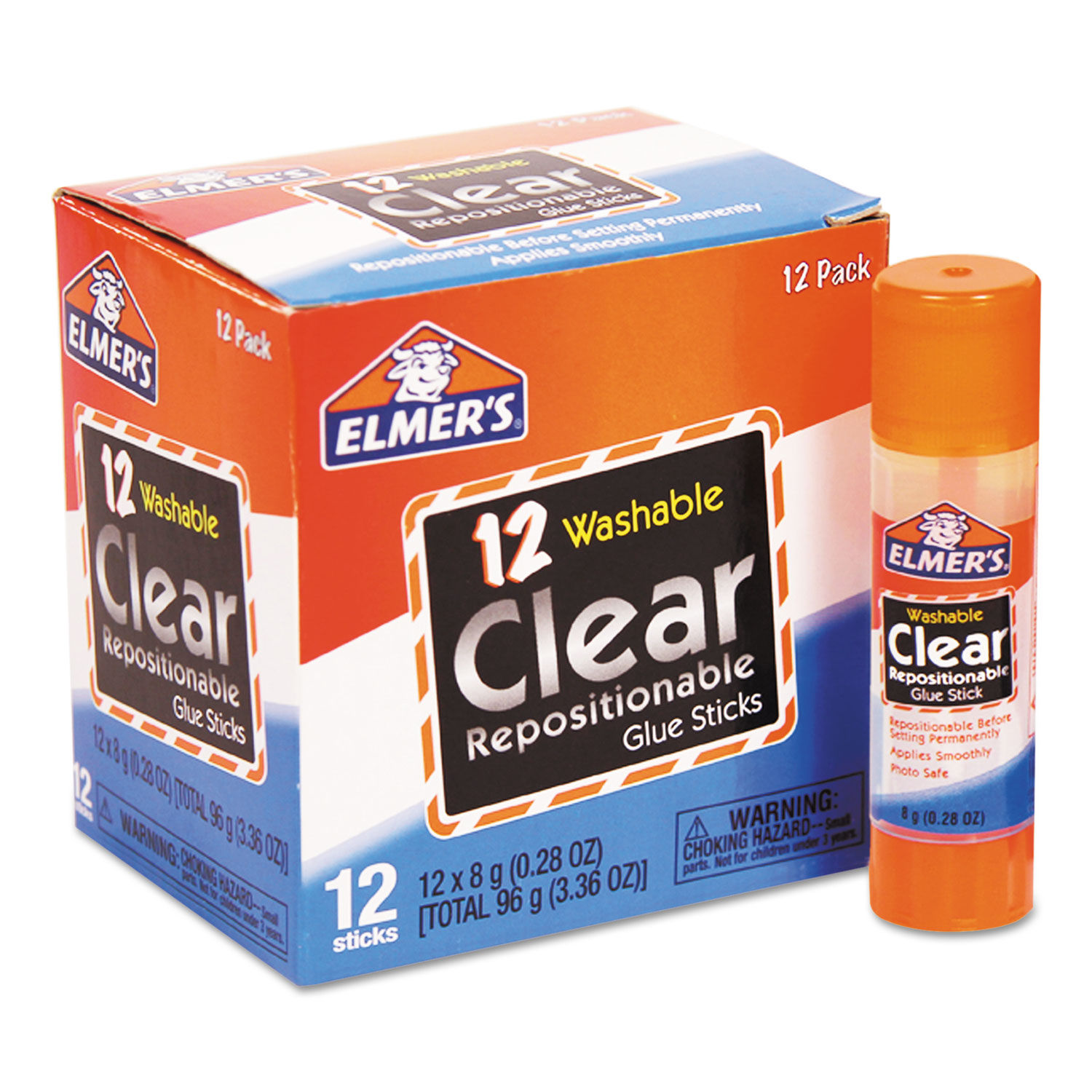 Elmer's All-purpose School Glue Sticks Bulk Pack - 0.24