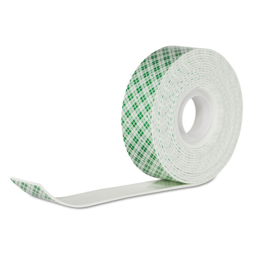 Permanent High-Density Foam Mounting Tape, Holds Up to 2 lbs, 0.75