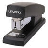 UNV43119 - Half-Strip Stapler, 20-Sheet Capacity, Black