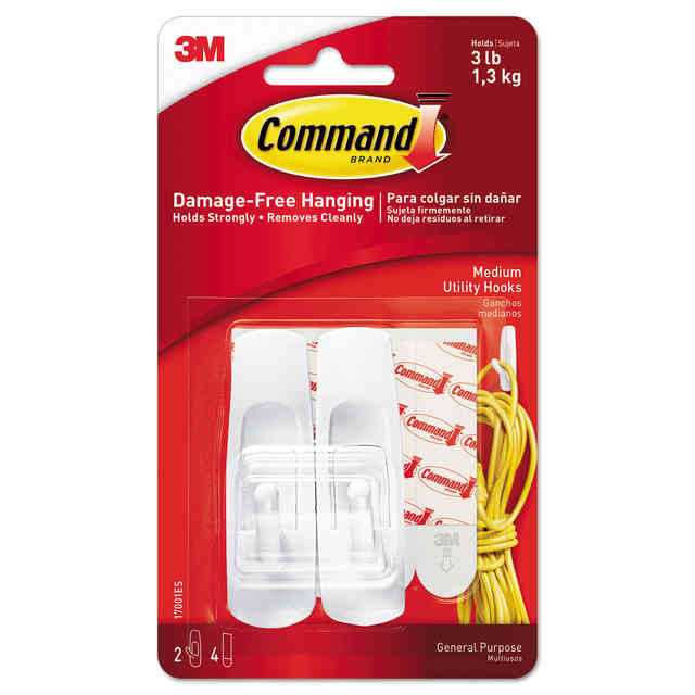 General Purpose Hooks by Command™ MMM17001ES