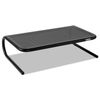 ASP30336 - Metal Art Monitor Stand, 19" x 12.5" x 5.25", Black, Supports 30 lbs