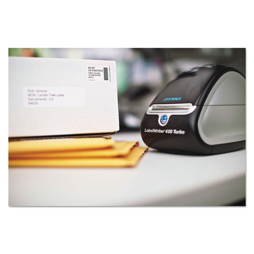 DYMO Label Printer | LabelWriter 450 Turbo Direct Thermal Label Printer,  Fast Printing, Great for Labeling, Filing, Mailing, Barcodes and More, Home  