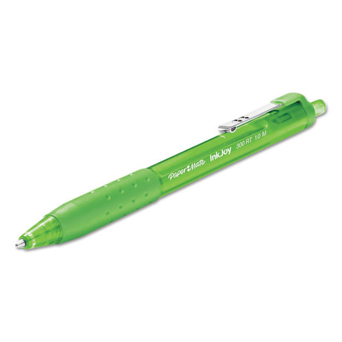 Bright Writers Colored Ink Retractable Ballpoint Pens - Set of 6