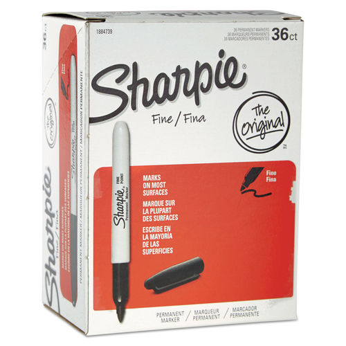 Sharpie 2-Pack Fine Point Blue Permanent Marker at