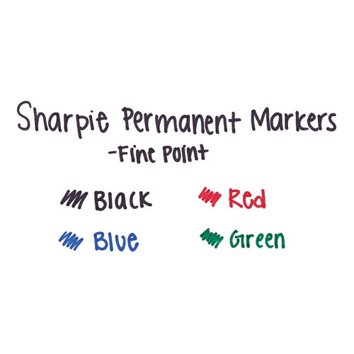 Sharpie Fine Point Permanent Marker - Red