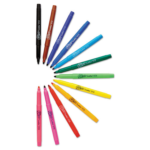 Mr. Sketch Scented Markers Assorted Colors Set Of 8 - Office Depot