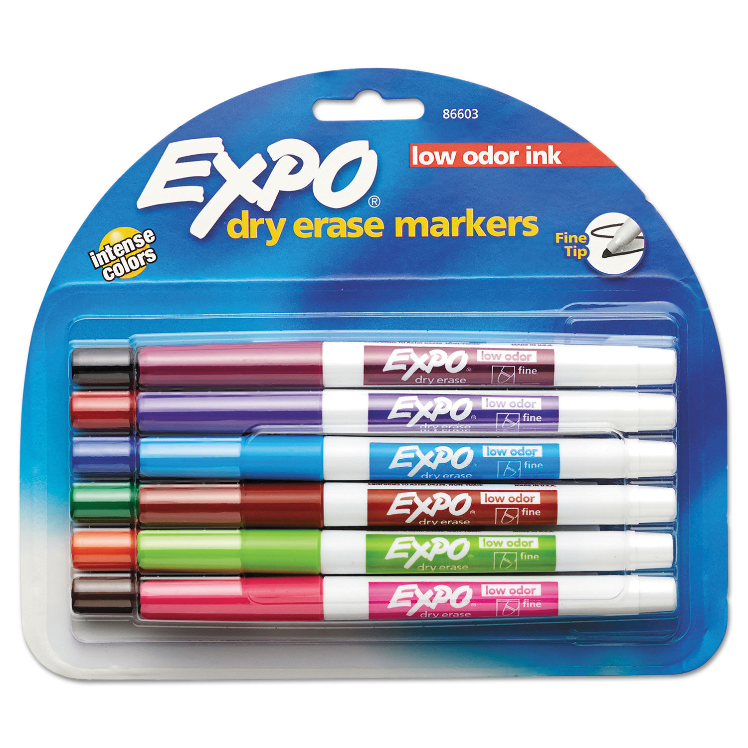 Dry Erase Markers, Whiteboard Markers with Low Odor Ink, Fine Tip, Assorted  Vibrant Colors, 16 Count - SAN2138471, Sanford L.P.