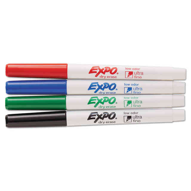 Expo Colored Dry Erase Markers - 4-Pack