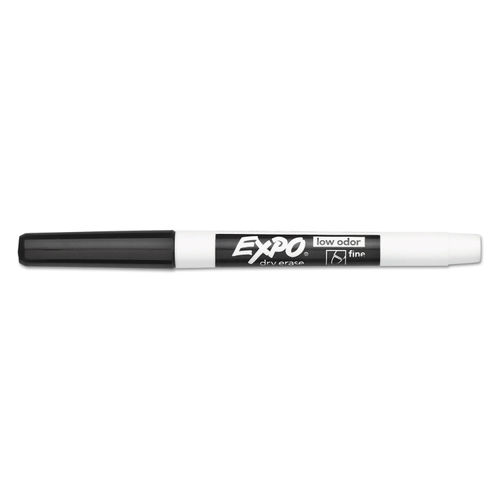 EXPO Low Odor Dry Erase Marker Fine Point Black 36/Box 1921062