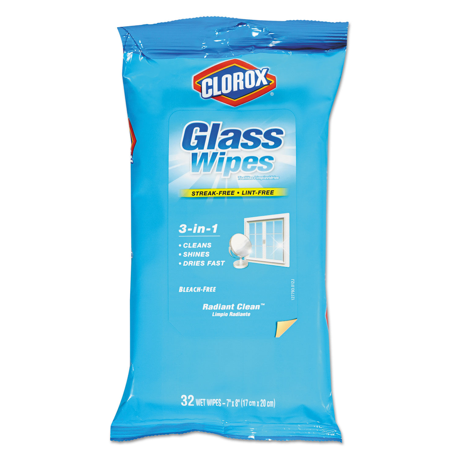 Glass Wipes by Clorox® CLO31196EA