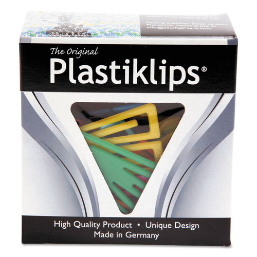 Baumgartens Plastic Paper Clips Box Of 200 Large Assorted Colors - Office  Depot