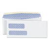 UNV36301 - Double Window Business Envelope, #9, Commercial Flap, Gummed Closure, 3.88 x 8.88, White, 500/Box