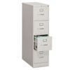 HON314PQ - 310 Series Vertical File, 4 Letter-Size File Drawers, Light Gray, 15" x 26.5" x 52"