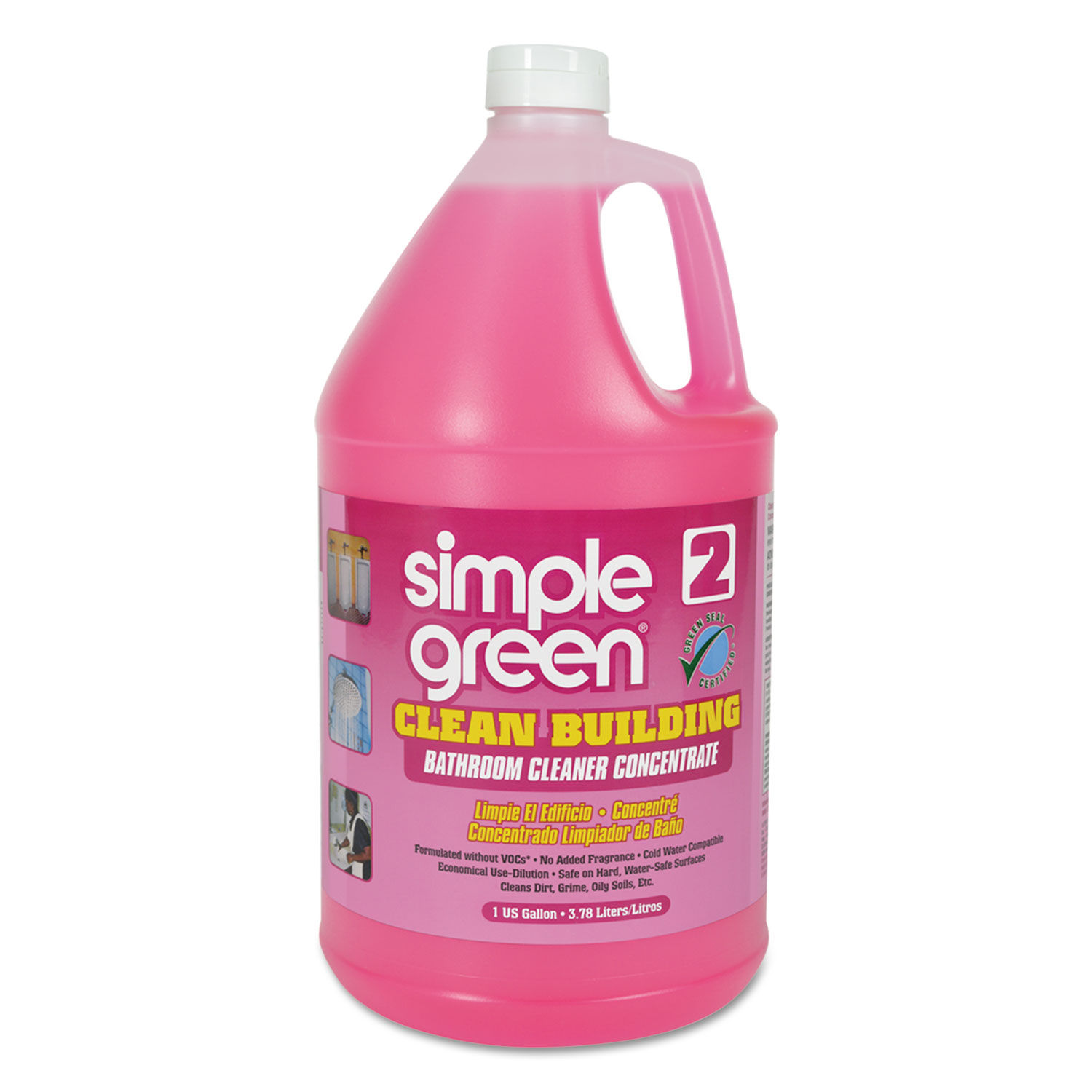 Clean Building Bathroom Cleaner Concentrate by Simple Green® SMP11101