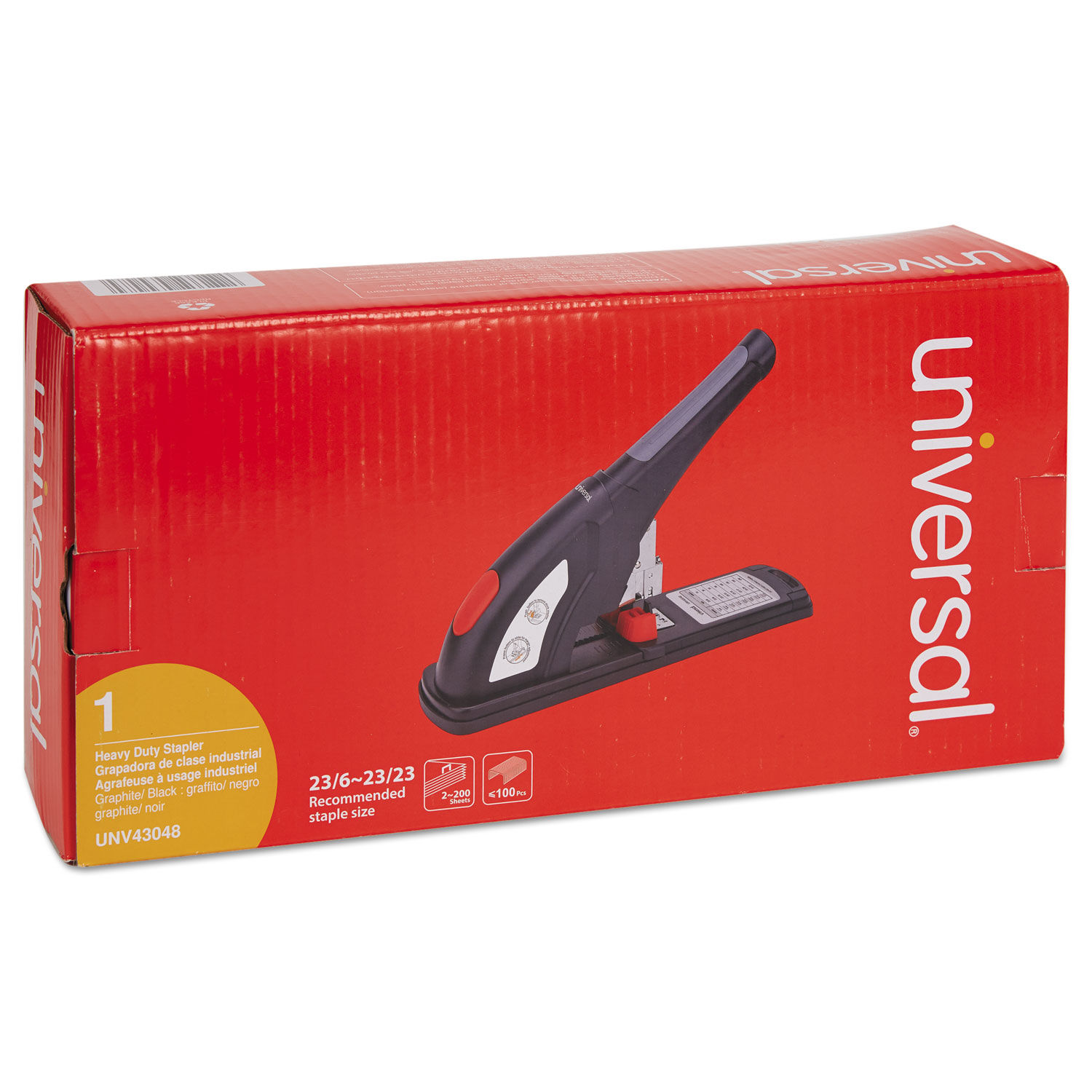 Heavy Duty Stapler by Universal UNV43048 OnTimeSupplies