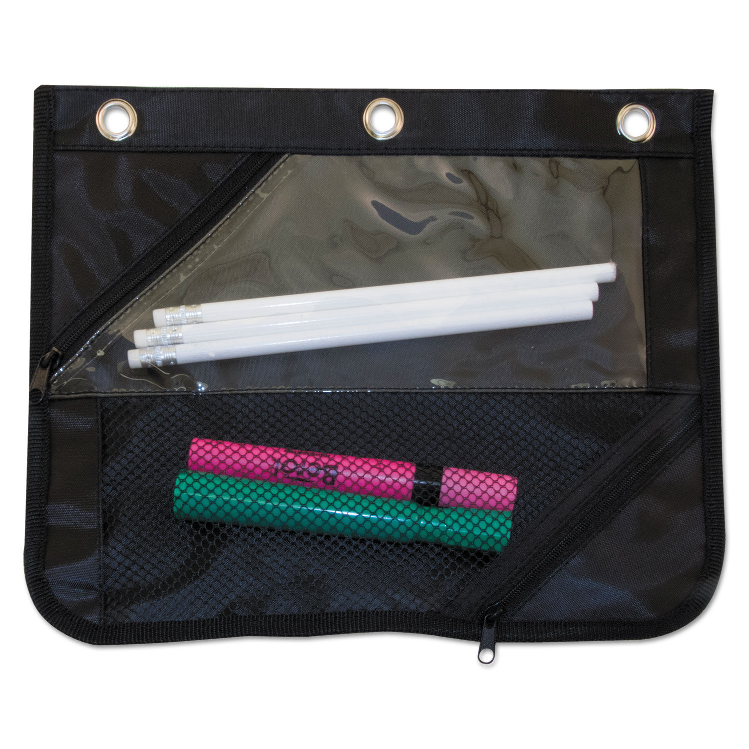 TwoSection Binder Pouch by Advantus AVT94034