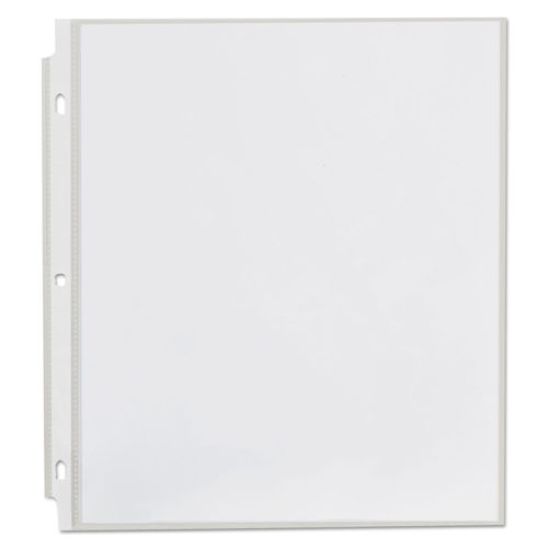 50 Pack Sheet Protectors 8.5 x 11 Clear Page For 3 Ring Binder