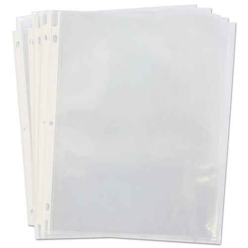 200 Clear Sheet Protectors Plastic Sleeve Binders 8.5 x 11 Letter Archival Safe