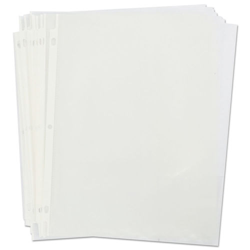 Standard Sheet Protector, Standard, 8.5 x 11, Clear, Non-Glare