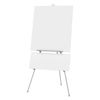 QRT55E - Aluminum Heavy-Duty Display Easel, 38" to 66" High, Aluminum, Silver