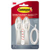MMM17304ES - Cable Bundler, White, 2/Pack