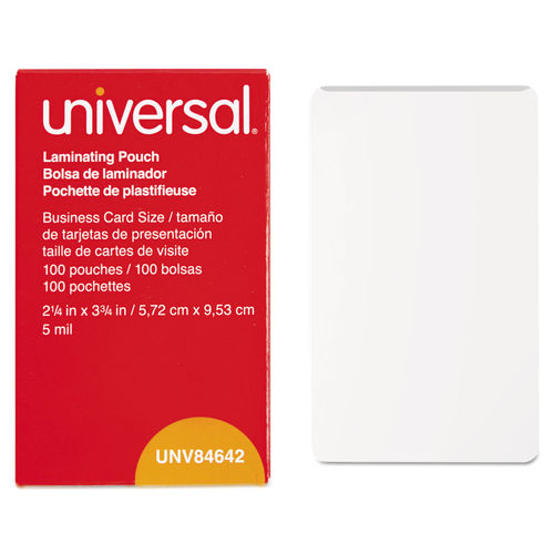 Laminating Pouches by Universal® UNV84642