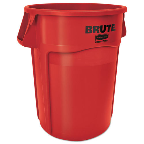 Rubbermaid Commercial Products Brute 44 Gal. Grey Round Vented